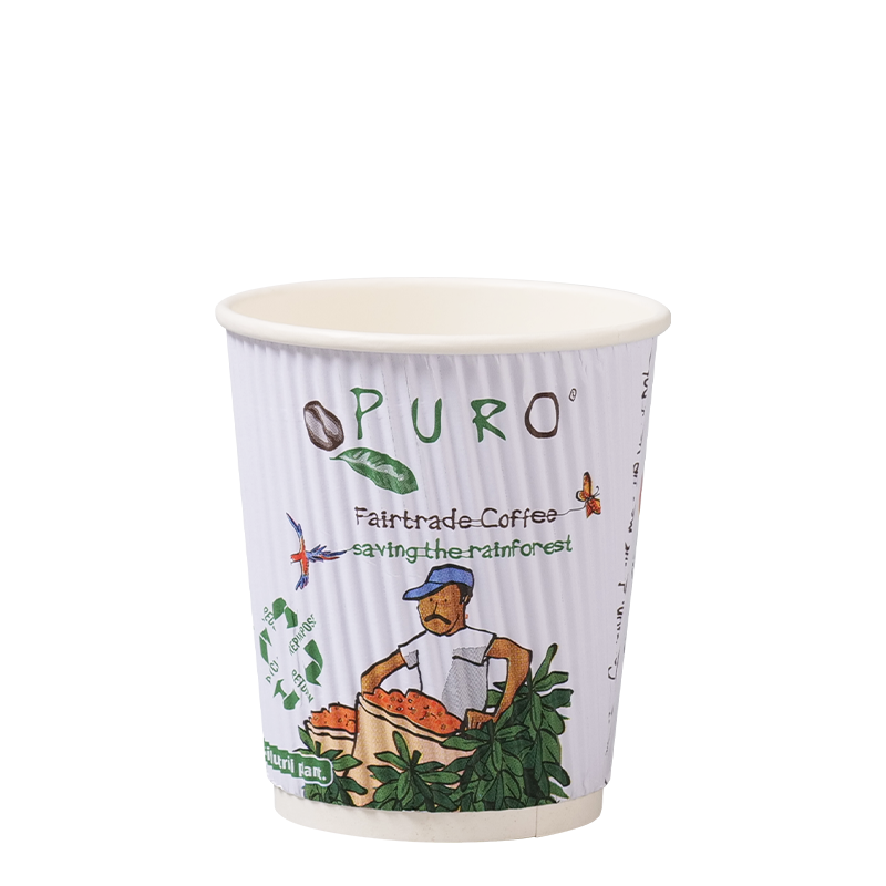 تموج كأس ورق الحائط