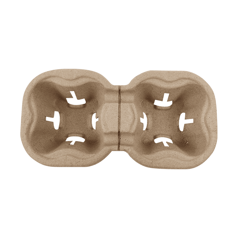 2 كوب صينية حاملة للمشروبات