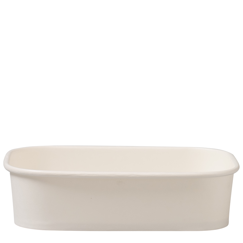 وعاء ورقي مستطيل