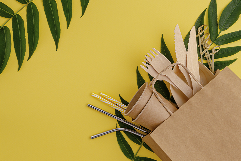 هل أدوات المائدة التي تستخدم لمرة واحدة تلوث البيئة؟